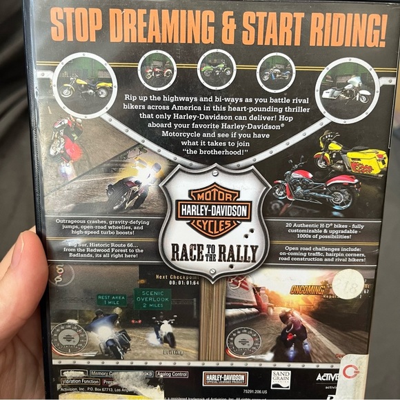 Harley-Davidson Motorcycles: Race to the Rally (Sony PlayStation 2, 2006) - Picture 4 of 5